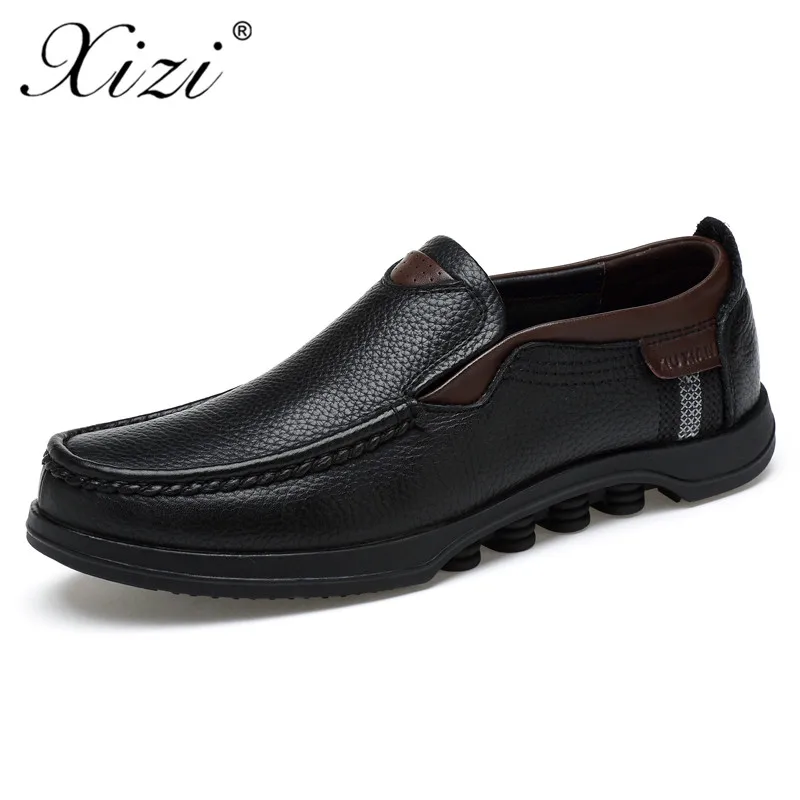 XIZI New men's black dress shoes 2018 fall shoes leather business business shoes wedding dress luxury brand Big size 38-48
XIZI New men's black dress shoes 2018 fall shoes leather business business shoes wedding dress luxury brand Big size 38-48