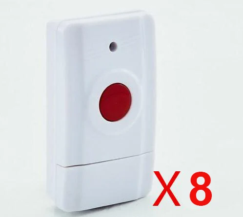 DZXWireless 868/mhz 433MHz Panic Button Emergency SOS Button Alarm Alert Built-in Antenna for Security Alarm System
DZXWireless 868/mhz 433MHz Panic Button Emergency SOS Button Alarm Alert Built-in Antenna for Security Alarm System