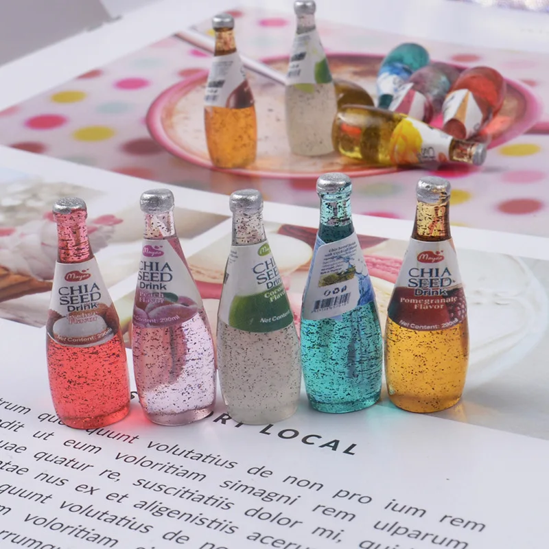 10Pcs Kawaii 3D Simulation Beverage Bottle Resin Cabochon Embellishments For Scrapbooking Mini Fairy Garden DIY Accessories
10Pcs Kawaii 3D Simulation Beverage Bottle Resin Cabochon Embellishments For Scrapbooking Mini Fairy Garden DIY Accessories