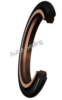 GSJ1250H 125X145.5X8.1 ROD seal hydraulic cylinder parts PTFE with BRONZE with NBR ORing
GSJ1250H 125X145.5X8.1 ROD seal hydraulic cylinder parts PTFE with BRONZE with NBR ORing