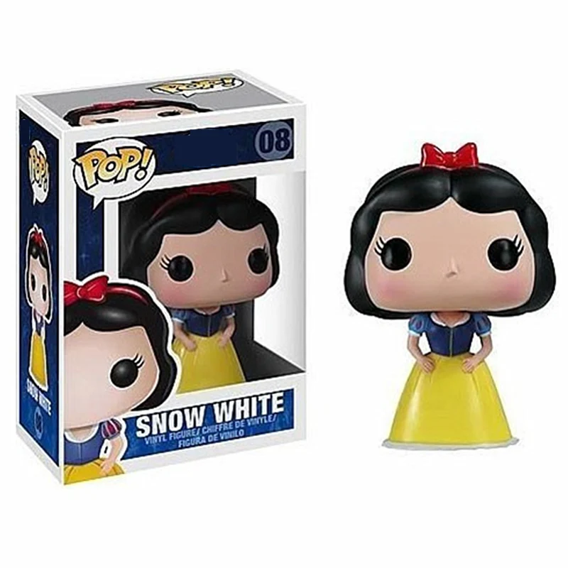 FUNKO POP New Arrival Snow White 08# Princess Beauty Vinyl Action Figures Collectible Model Toys Children Birthday Gifts
FUNKO POP New Arrival Snow White 08# Princess Beauty Vinyl Action Figures Collectible Model Toys Children Birthday Gifts