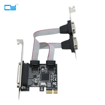 High qualtiy Moschip PCI express 2 Serial and 1 parallel port Card RS232 Printer port PCIe PCI-e Card
High qualtiy Moschip PCI express 2 Serial and 1 parallel port Card RS232 Printer port PCIe PCI-e Card