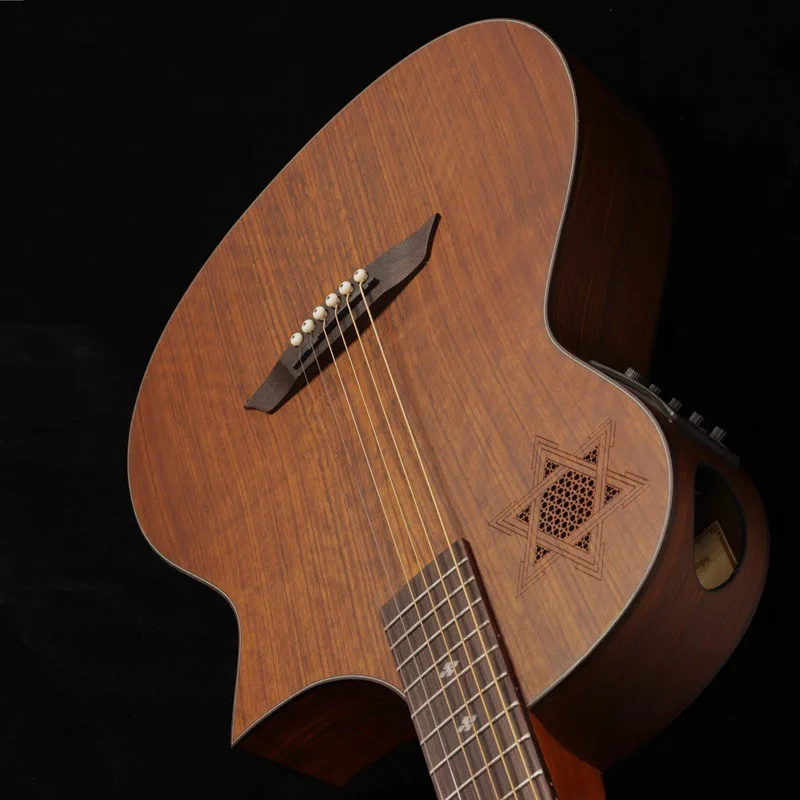 2019 full hickory wood acoustic guitar with EQ wholesale/custom guitarra/Chinese good quality guitar
2019 full hickory wood acoustic guitar with EQ wholesale/custom guitarra/Chinese good quality guitar