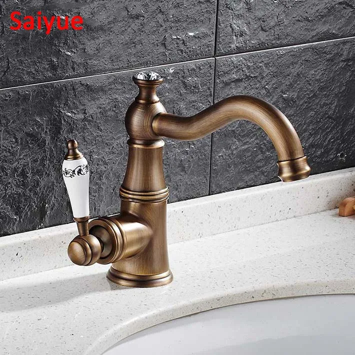 Spring Solid Brass Heavy Duty Water Designer Basin Bath Faucet Antique Brass Crystal mixer tap with blue white porcelain handle
Spring Solid Brass Heavy Duty Water Designer Basin Bath Faucet Antique Brass Crystal mixer tap with blue white porcelain handle