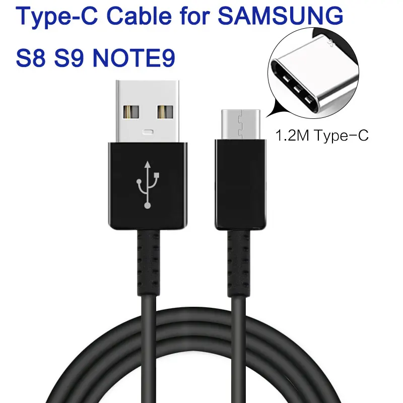 Для Samsung Galaxy S10 Type C кабель Быстрая зарядка USB быстрое зарядное устройство S8 S9 Plus