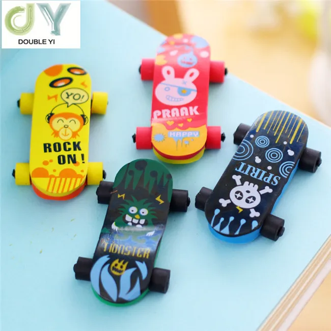 Skateboard eraser children's learning supplies kindergarten gifts stationery small goods wholesale students small prizes 
Skateboard eraser children's learning supplies kindergarten gifts stationery small goods wholesale students small prizes