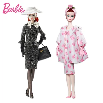 Original Barbie Doll Gold Label Cherry Suits Doll Collectable Series Girls Toys Birthday Gift Genuine Barbie Toys for Children
Original Barbie Doll Gold Label Cherry Suits Doll Collectable Series Girls Toys Birthday Gift Genuine Barbie Toys for Children