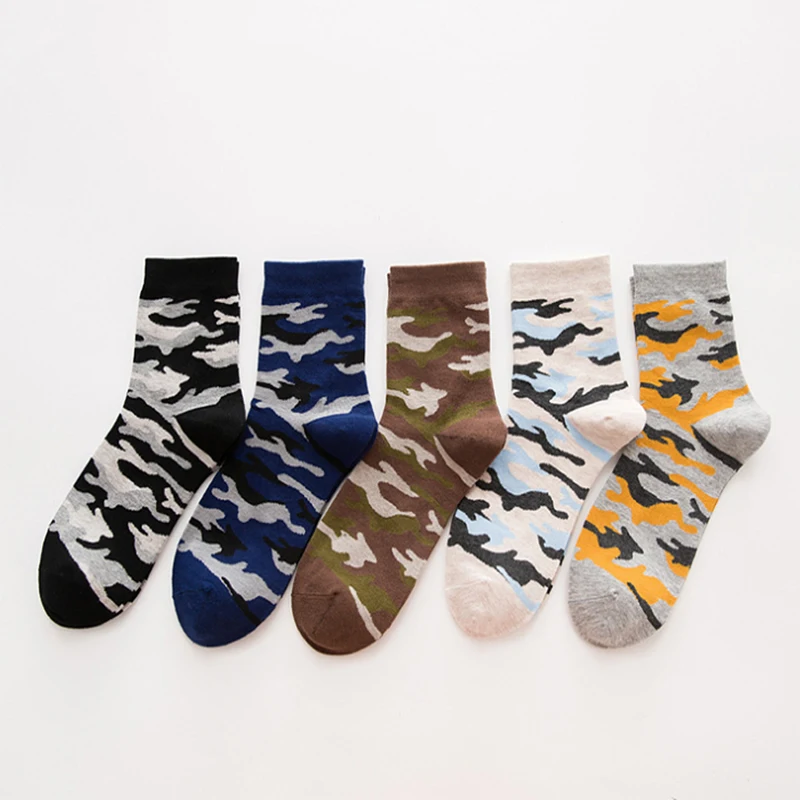 5 Pairs Men Socks Camouflage Style Casual Ankle Cotton Socks Suit for Spring Summer Autumn Winter AS09
5 Pairs Men Socks Camouflage Style Casual Ankle Cotton Socks Suit for Spring Summer Autumn Winter AS09