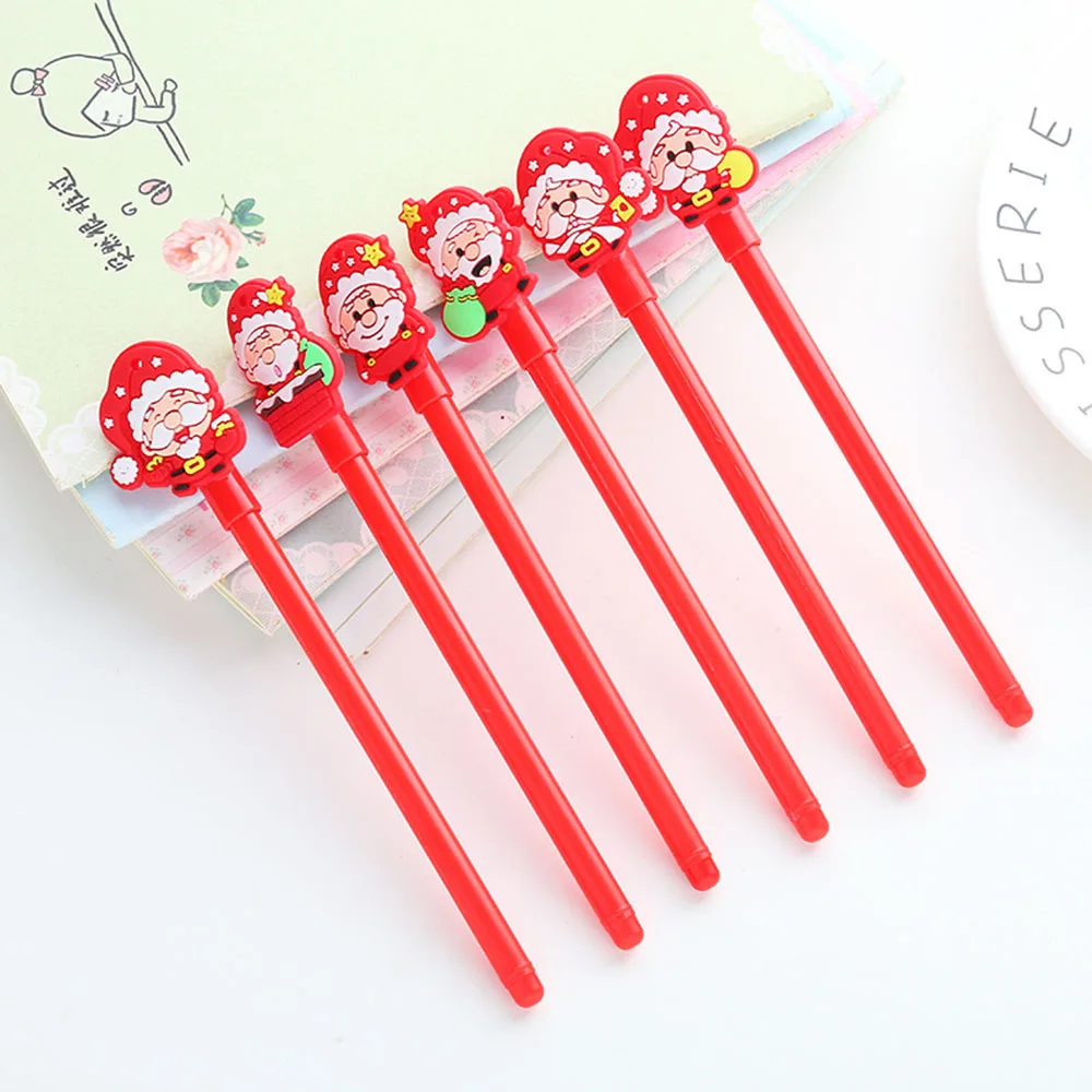 1 pc Christmas Series Creative Neutral Pen Black 0.5MM Black Gel Pen Student Writing Tools Gifts Office School Supplies
1 pc Christmas Series Creative Neutral Pen Black 0.5MM Black Gel Pen Student Writing Tools Gifts Office School Supplies
