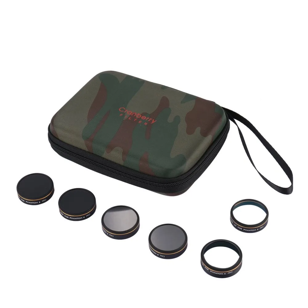 6pcs/set Professional YC Lens Filters UV CPL ND4 ND8 ND16 ND32 For Phantom 4 Drone Quadcopter Accessories PRO Filter Kit
6pcs/set Professional YC Lens Filters UV CPL ND4 ND8 ND16 ND32 For Phantom 4 Drone Quadcopter Accessories PRO Filter Kit