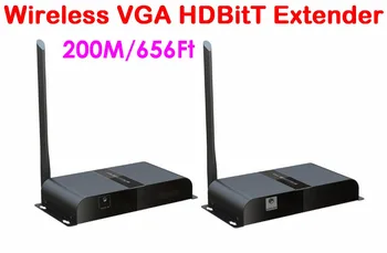 1 set/Lot Up to 656Ft/200M, LKV388VGA HDbitT Wireless Extender Converter with Audio (Tx+Rx) over IP 200m
1 set/Lot Up to 656Ft/200M, LKV388VGA HDbitT Wireless Extender Converter with Audio (Tx+Rx) over IP 200m