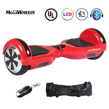 

Hoverboard Megawheels 6.5" Self Balancing Electric Scooter 2 Wheels Overboard Rideable Skateboard LED Lights Free Shipping Red