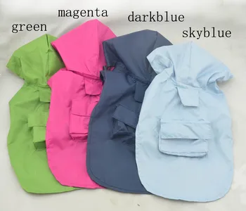 Pet Products Dog Supplies Raincoats Solid Puppy clothes waterproof nylon outerwear Rainproof small dog raincoat poncho
Pet Products Dog Supplies Raincoats Solid Puppy clothes waterproof nylon outerwear Rainproof small dog raincoat poncho