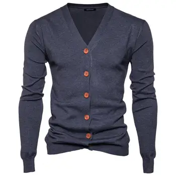 ZACOO Men Casual Knitted V-Neck Cardigan Coats Knitting Slim Fit Sweater Coat Jacket Tops san0
ZACOO Men Casual Knitted V-Neck Cardigan Coats Knitting Slim Fit Sweater Coat Jacket Tops san0