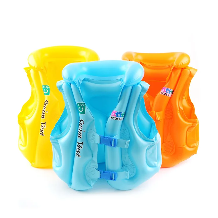 PVC Inflatable Swimwear for Children Baby Swimwear Float Safety Swimming Inflatable Vest Buoyancy Life Jacket Swimming Pool Toy
PVC Inflatable Swimwear for Children Baby Swimwear Float Safety Swimming Inflatable Vest Buoyancy Life Jacket Swimming Pool Toy
