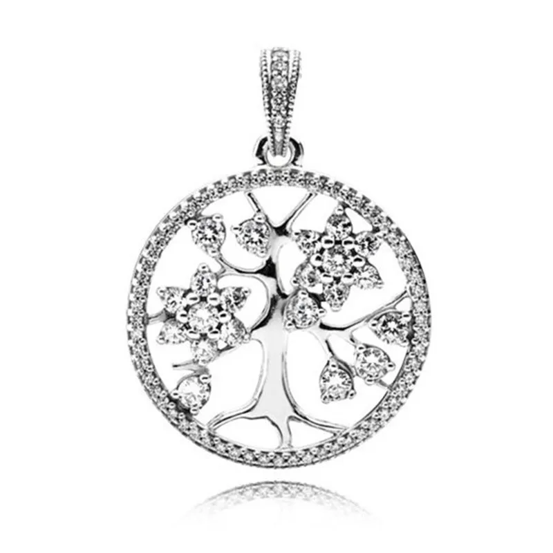 925 Sterling Silver Charm Delicate Family Tree Pendant Fit Original Pandora Necklace Women Wedding Party Jewelry Birthday Gift
925 Sterling Silver Charm Delicate Family Tree Pendant Fit Original Pandora Necklace Women Wedding Party Jewelry Birthday Gift