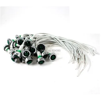 AC 220V 10mm 0.39" Mounted Hole Wired Green Red Round Indicator Light Bulb Pilot Lamp x 100 Pcs / Lots
AC 220V 10mm 0.39" Mounted Hole Wired Green Red Round Indicator Light Bulb Pilot Lamp x 100 Pcs / Lots
