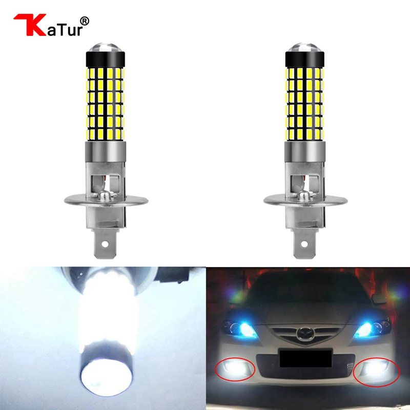 Katur H1 Led Bulbs High Quality Fog Lights Driving Running Lamp 6000K Auto Leds For Universal Car Models
Katur H1 Led Bulbs High Quality Fog Lights Driving Running Lamp 6000K Auto Leds For Universal Car Models