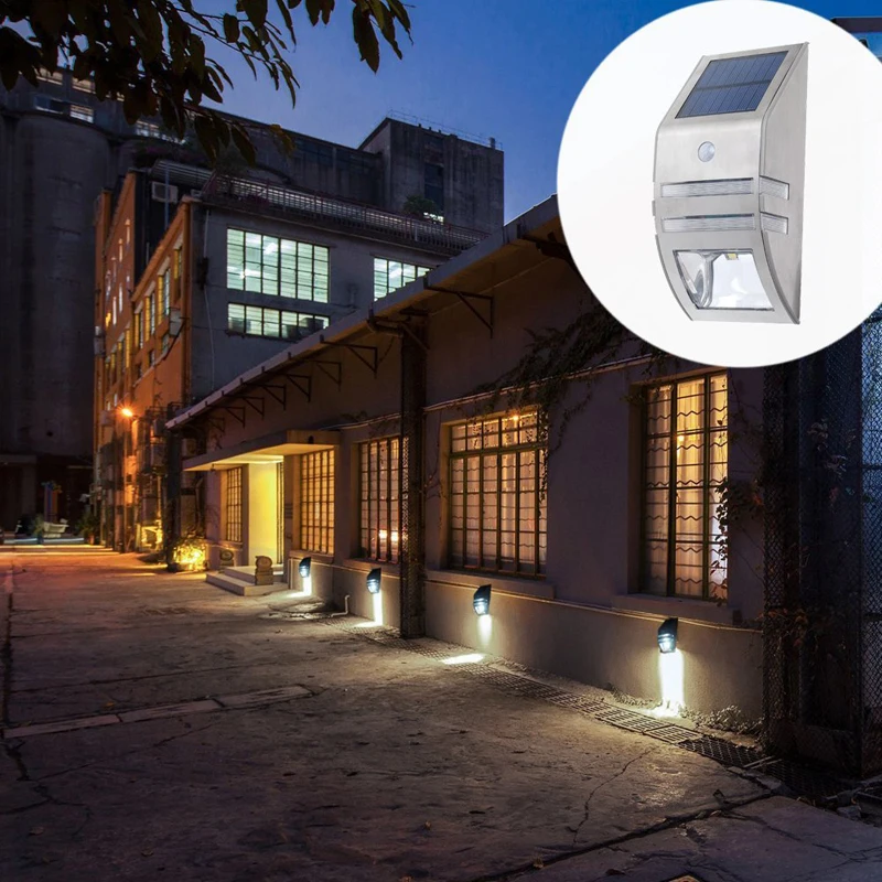 New IP44 Waterproof Solar Light PIR Motion Sensor Lamp Garden Led Solar Lamp Outdoor Yard Wall Balcony Porch Fence Night Lights
New IP44 Waterproof Solar Light PIR Motion Sensor Lamp Garden Led Solar Lamp Outdoor Yard Wall Balcony Porch Fence Night Lights