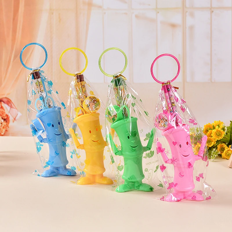 4 Sets/Lot Robot Pen Hold Christmas Gifts Study Prize Stationery Set Pencil Ruler Scissors Sharpener For School Student Children
4 Sets/Lot Robot Pen Hold Christmas Gifts Study Prize Stationery Set Pencil Ruler Scissors Sharpener For School Student Children