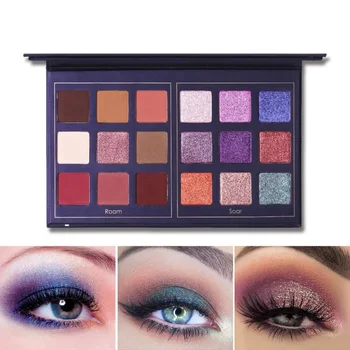 18 Colors Shimmer Matte Eyeshadow Palette Glitter Makeup Pigmented Eye Shadow Sombras Long Lasting Cosmetics Maquiagem W1
18 Colors Shimmer Matte Eyeshadow Palette Glitter Makeup Pigmented Eye Shadow Sombras Long Lasting Cosmetics Maquiagem W1