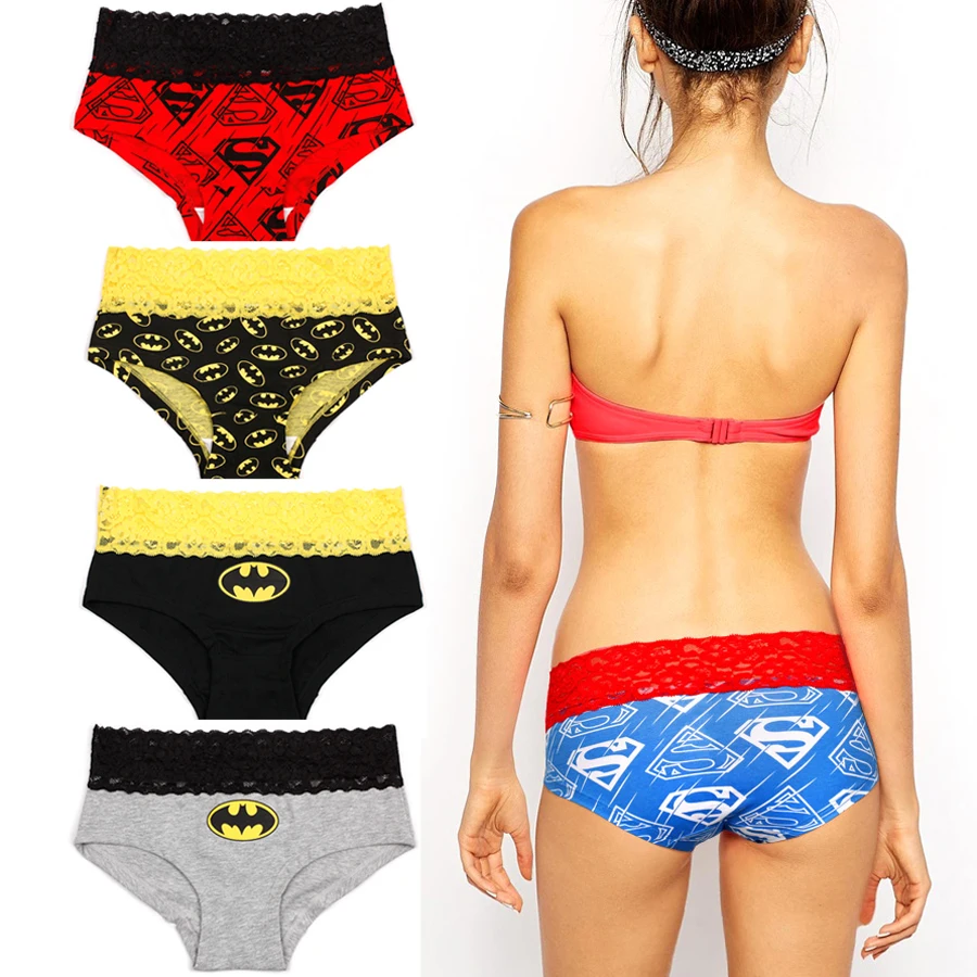 Pink Hero Brand Women Briefs Fashion Cartoon Cotton Girls Print underwear Sexy Bodysuit Slimming lingerie Panties Knickers 603
Pink Hero Brand Women Briefs Fashion Cartoon Cotton Girls Print underwear Sexy Bodysuit Slimming lingerie Panties Knickers 603