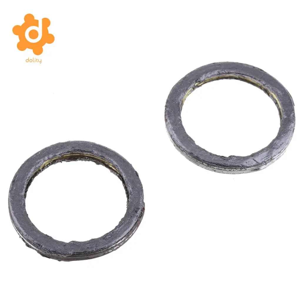 2pcs 30mm Exhaust Pipe Gasket for 90cc 110cc 125cc Pit Dirt Bike ATV Buggy