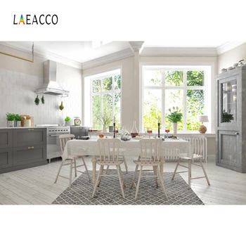 Laeacco Window Kitchen Modern Table Chair Wooden Board Photography Background Customized Photographic Backdrops For Photo Studio
Laeacco Window Kitchen Modern Table Chair Wooden Board Photography Background Customized Photographic Backdrops For Photo Studio