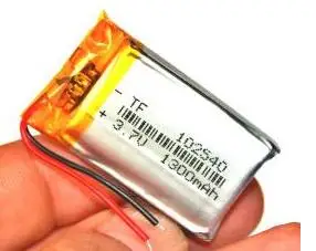 Free ship 2pcs/lot 102540 3.7v 1300mah superior quality polymer lithium battery li-ion rechargeable battery
Free ship 2pcs/lot 102540 3.7v 1300mah superior quality polymer lithium battery li-ion rechargeable battery