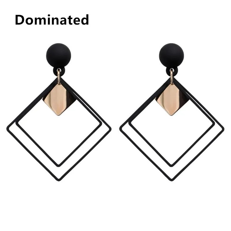 Dominated The New Exaggerated Rhombus Earrings Female Temperament Long Drop Dangle Earrings For Women Jewelry
Dominated The New Exaggerated Rhombus Earrings Female Temperament Long Drop Dangle Earrings For Women Jewelry