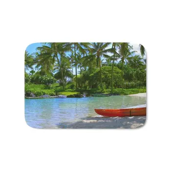 Lagoon Bath Mat 21" x 34" Rugs Flannel Door Mats Waterproof Kitchen Bedroom Carpet
Lagoon Bath Mat 21" x 34" Rugs Flannel Door Mats Waterproof Kitchen Bedroom Carpet