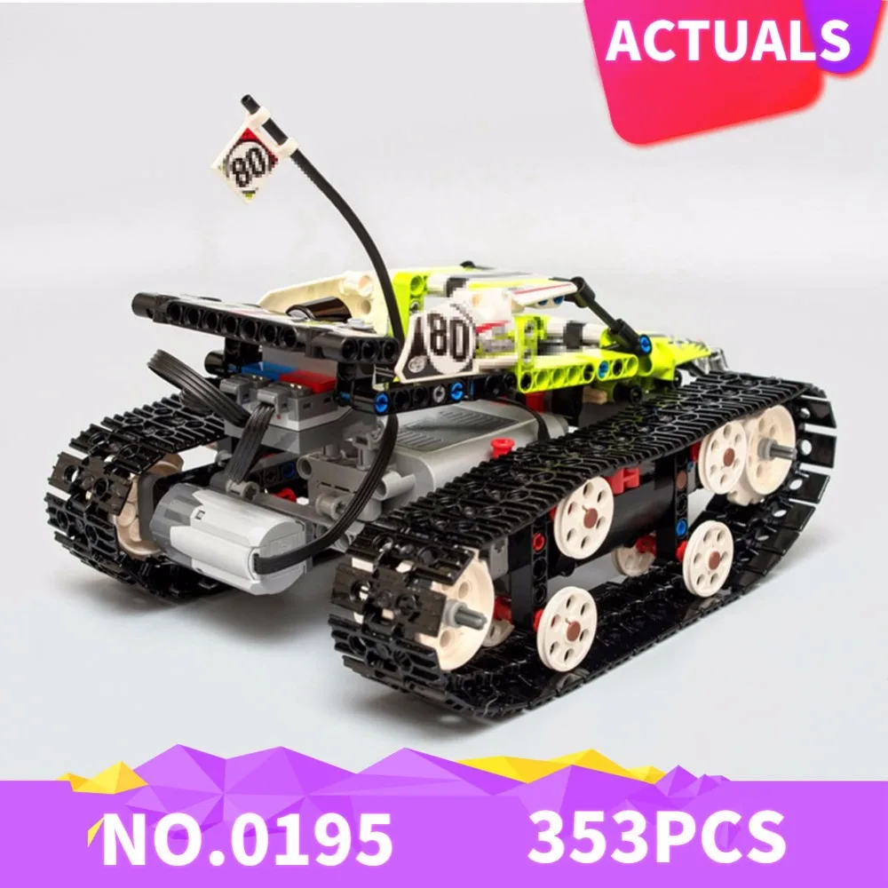 Technic RC TRACKED RACER car Electric Motor Power Function fit legoings technic 42065 city Building Block bricks Model kid gift
Technic RC TRACKED RACER car Electric Motor Power Function fit legoings technic 42065 city Building Block bricks Model kid gift