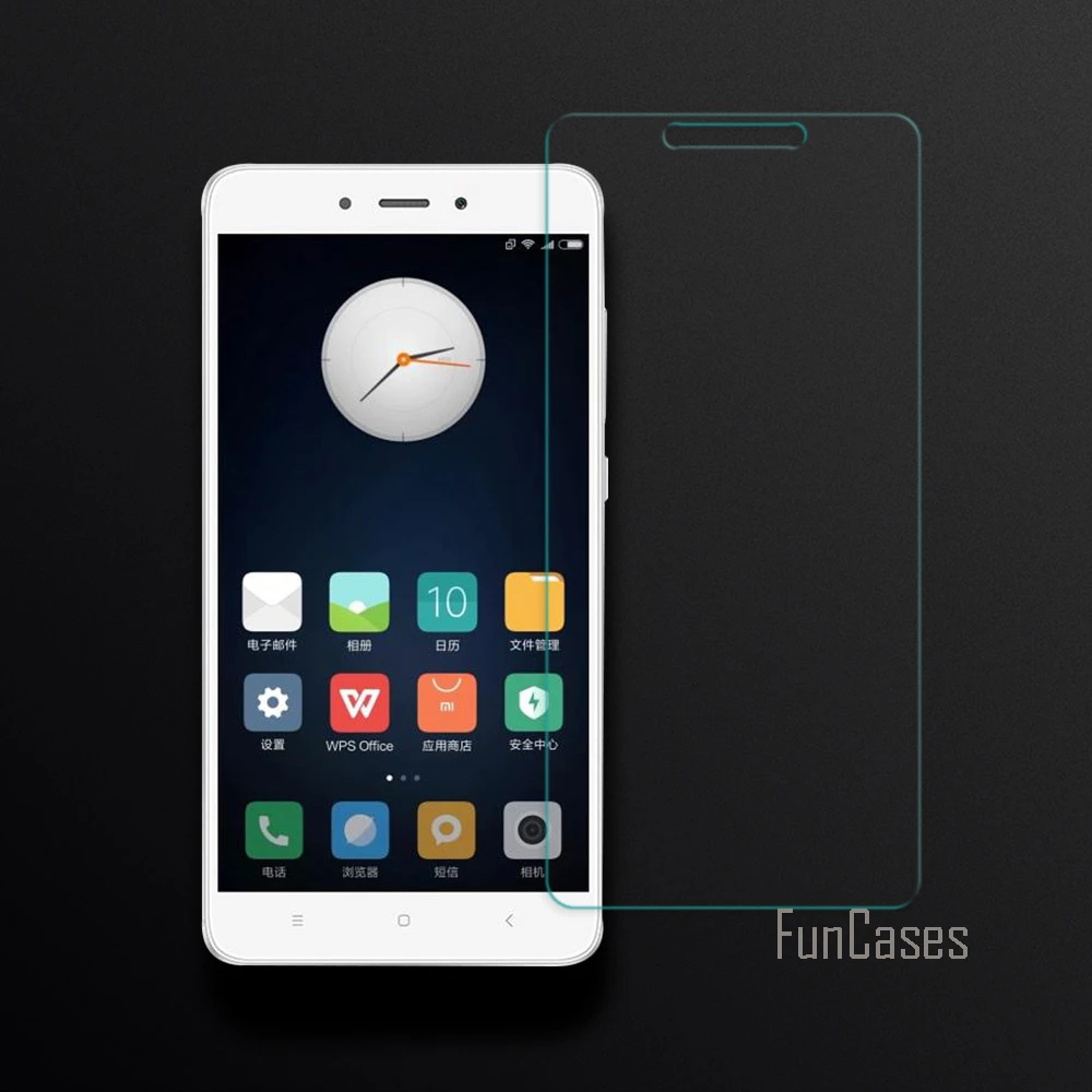 Полное покрытие из закаленного стекла для Xiaomi Redmi Note 4x защитная пленка 2.5D