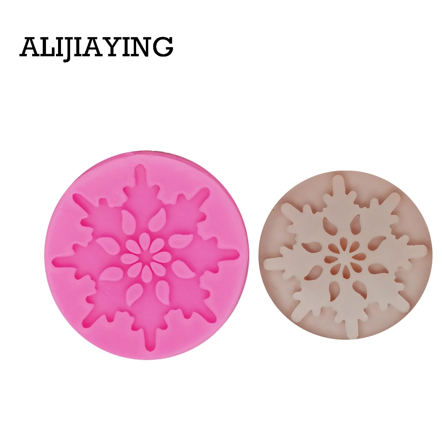 M1304 Christmas snowflake shape Silicone Mould Cupcake Decoration Fondant Mold DIY Cake Decorating Tools dessert tool
M1304 Christmas snowflake shape Silicone Mould Cupcake Decoration Fondant Mold DIY Cake Decorating Tools dessert tool