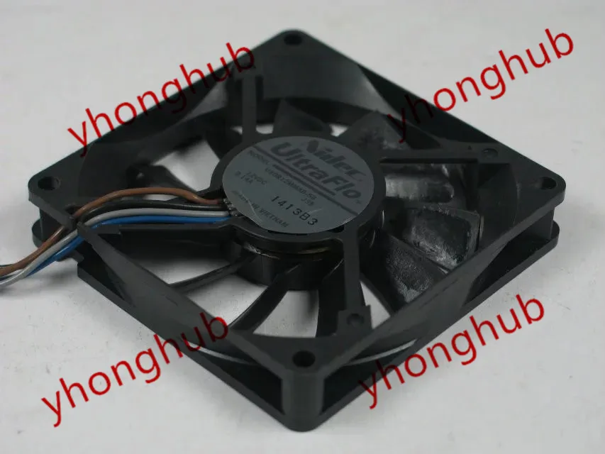 Охлаждающий вентилятор для сервера NIDEC U80R12MMAB 58 DC 12V 0.14A 80x80x15 мм|square fan|server fan80x80x15mm fan