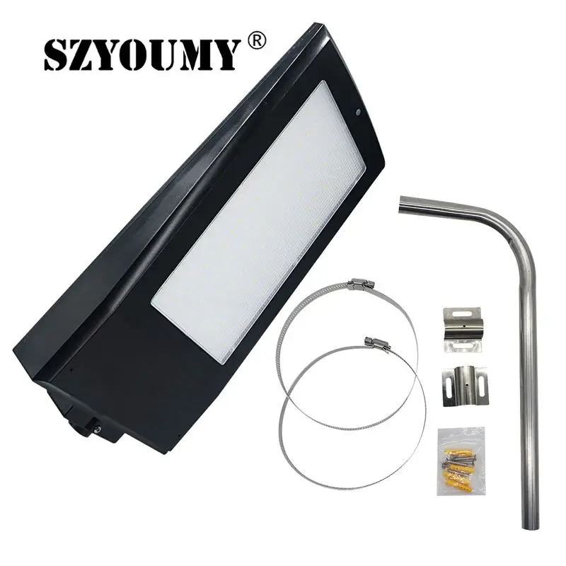 SZYOUMY 15W 108 LEDs 2100LM Solar Powered Radar Motion Sensor Wall Light Outdoor Waterproof Energy Saving Lamp Street Yard Path
SZYOUMY 15W 108 LEDs 2100LM Solar Powered Radar Motion Sensor Wall Light Outdoor Waterproof Energy Saving Lamp Street Yard Path