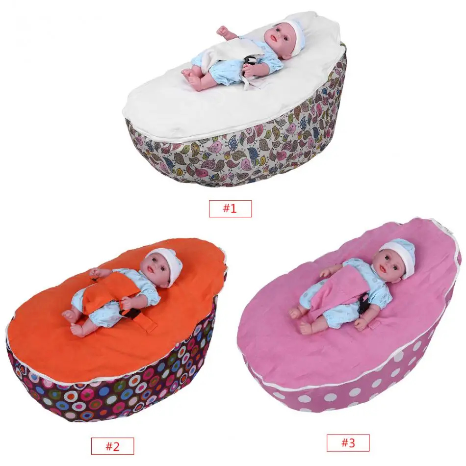 Infant Baby Bean Bag Base Baby Chair Snuggle Bags Infant Sleeping Bed Children Nursery Seating Without Filling
Infant Baby Bean Bag Base Baby Chair Snuggle Bags Infant Sleeping Bed Children Nursery Seating Without Filling