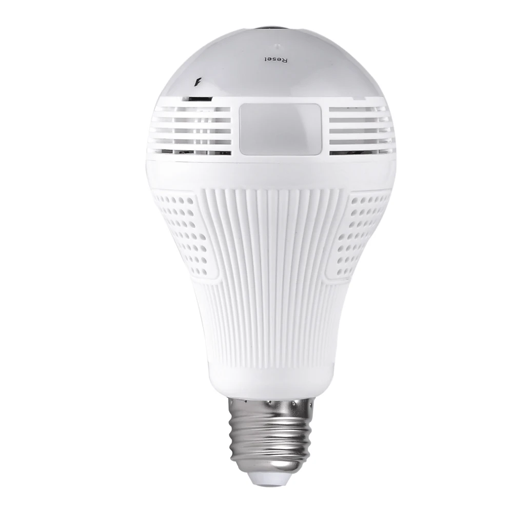 360 Degree Bulb WIFI IP Camera Security Mini Wireless Lamp Cameras Fisheye Panoramic Bulb HD WIFI Network Remote Monitor
360 Degree Bulb WIFI IP Camera Security Mini Wireless Lamp Cameras Fisheye Panoramic Bulb HD WIFI Network Remote Monitor