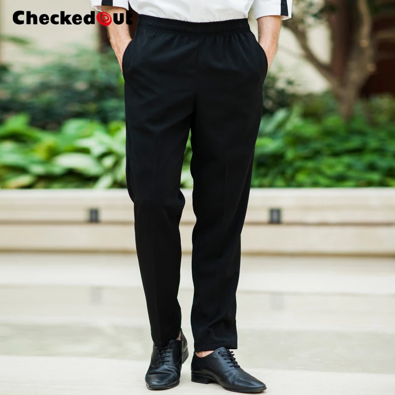 food service Hotel restaurant staff uniform for men new fashion breathable loose black chef pants
food service Hotel restaurant staff uniform for men new fashion breathable loose black chef pants