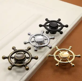 Four Colors Zinc Alloy Single-Hole Ship Rudder Handle Wardrobe Drawer Cabinet Door Revolving Children Cartoon Furniture Handle
Four Colors Zinc Alloy Single-Hole Ship Rudder Handle Wardrobe Drawer Cabinet Door Revolving Children Cartoon Furniture Handle