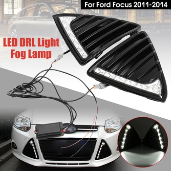New Pair Car LED Daytime Running Light Fog Lamp DRL For Focus 2011-2014 two Daytime Running Light one DRL Digital Controller
New Pair Car LED Daytime Running Light Fog Lamp DRL For Focus 2011-2014 two Daytime Running Light one DRL Digital Controller