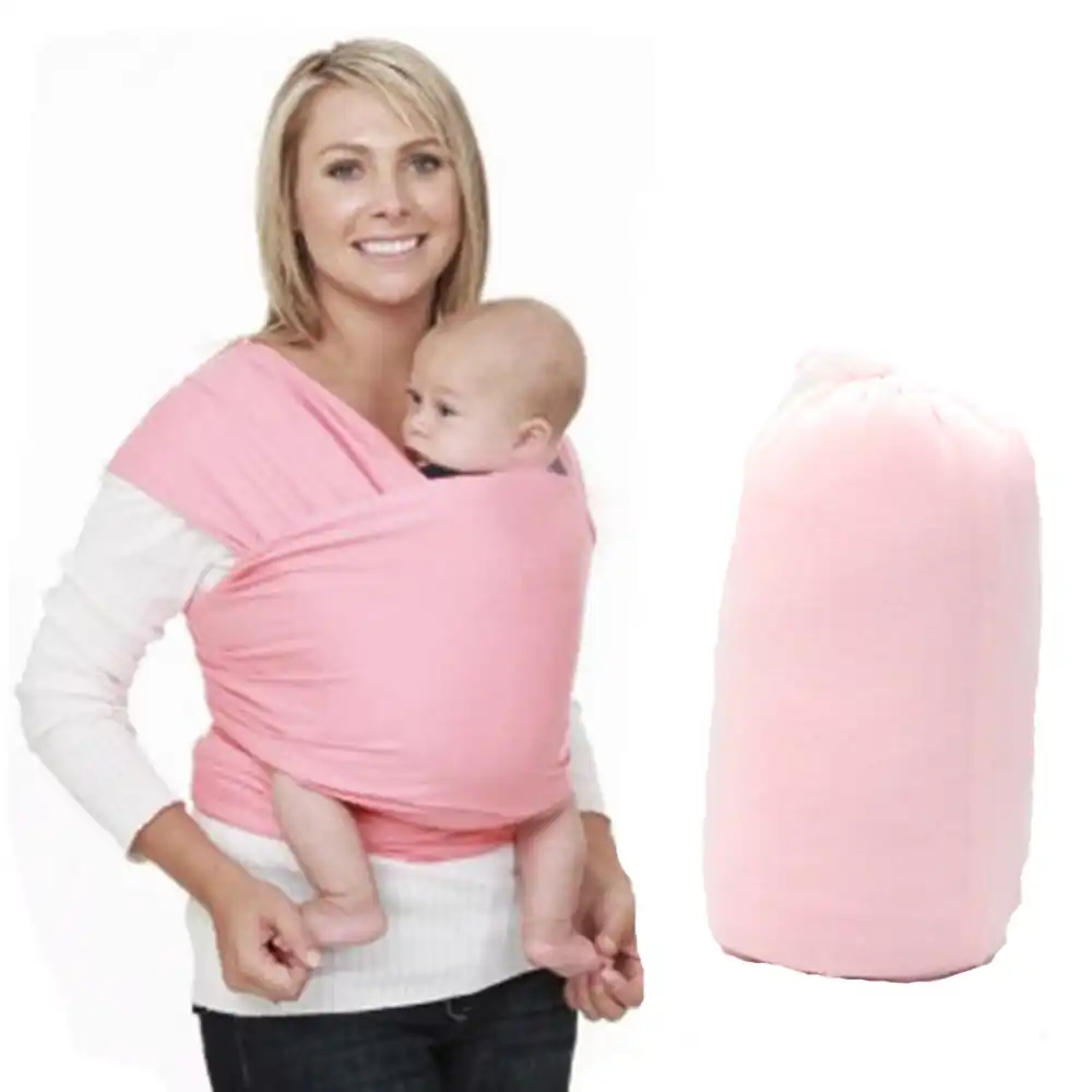 breastfeeding in a stretchy wrap