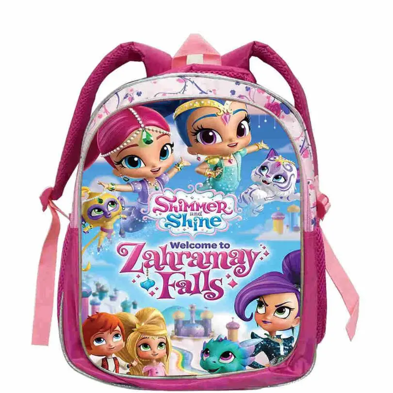 2019 new 12-16 Inch High Quality Shimmer Shine Cartoon Backpack Cool Child Student Boy School Bag Colorful Kids Schoolbags
2019 new 12-16 Inch High Quality Shimmer Shine Cartoon Backpack Cool Child Student Boy School Bag Colorful Kids Schoolbags