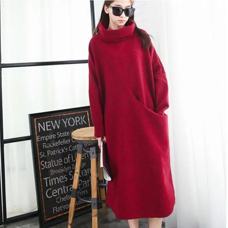 Autumn 2019 New Winter Women Long-sleeved Turtleneck Hoodie Sweetshirt Pocket Design Plus Size S-6XL Sweatshirt for Women Black
Autumn 2019 New Winter Women Long-sleeved Turtleneck Hoodie Sweetshirt Pocket Design Plus Size S-6XL Sweatshirt for Women Black