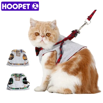 HOOPET Samll Cat Dog Harness Walking Fabric Harness Jacket+Leash Set 2 Size Fashion Design High Quality British Style
HOOPET Samll Cat Dog Harness Walking Fabric Harness Jacket+Leash Set 2 Size Fashion Design High Quality British Style