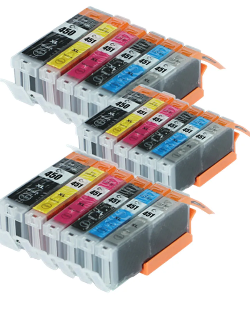 18X Ink Cartridges Replacement For Canon pgi450 cli451 pgi-450 cli-451 PIXMA MG5440 MG5540 IX6540 IX6840 IP8740
18X Ink Cartridges Replacement For Canon pgi450 cli451 pgi-450 cli-451 PIXMA MG5440 MG5540 IX6540 IX6840 IP8740