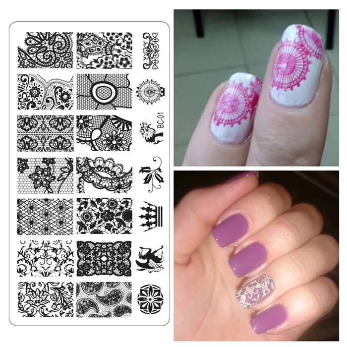 20 Different Designs Nail Stamping Lace/Halloween/Christmas Image Steel Plates Nail Art Templates DIY Salon Tools
20 Different Designs Nail Stamping Lace/Halloween/Christmas Image Steel Plates Nail Art Templates DIY Salon Tools