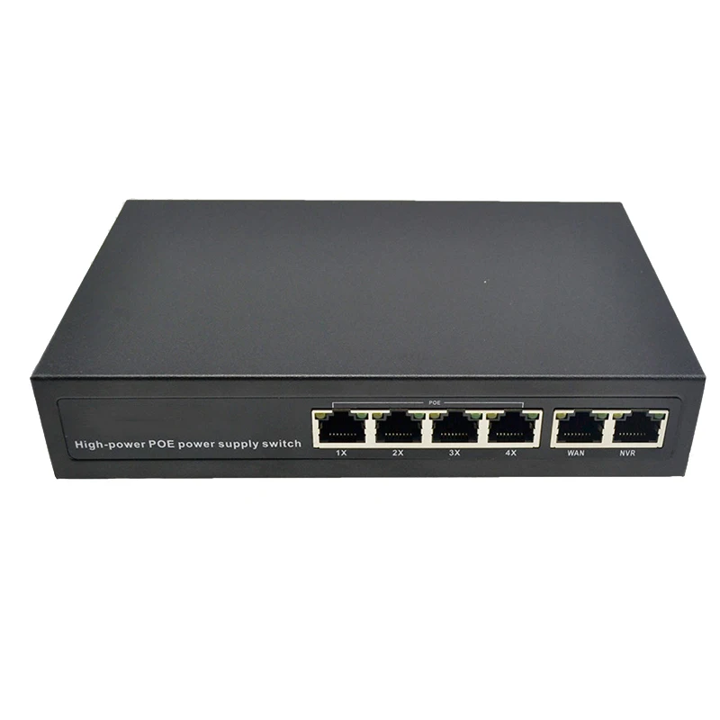 4 Port IEEE802.3af 100Mbps 2 Layer Full Duplex High Power Over Ethernet IP Camera Network Switch AP Devices Network POE Switch 
4 Port IEEE802.3af 100Mbps 2 Layer Full Duplex High Power Over Ethernet IP Camera Network Switch AP Devices Network POE Switch