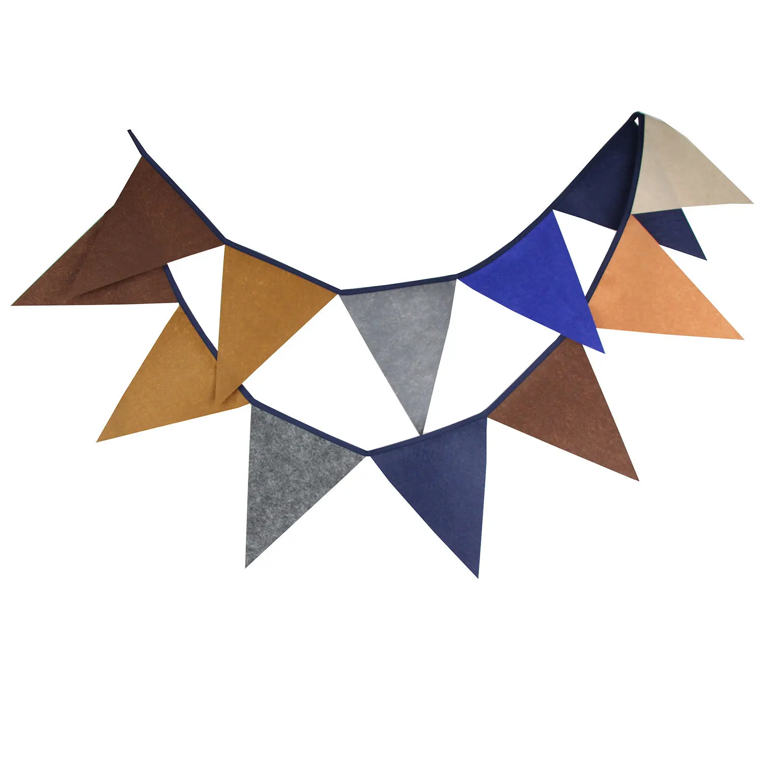 12 Flags - 2.8M Brown Colour Felt Banners Birthday party Bunting Decor Indian Camping Garland Halloween Party Decoration
12 Flags - 2.8M Brown Colour Felt Banners Birthday party Bunting Decor Indian Camping Garland Halloween Party Decoration