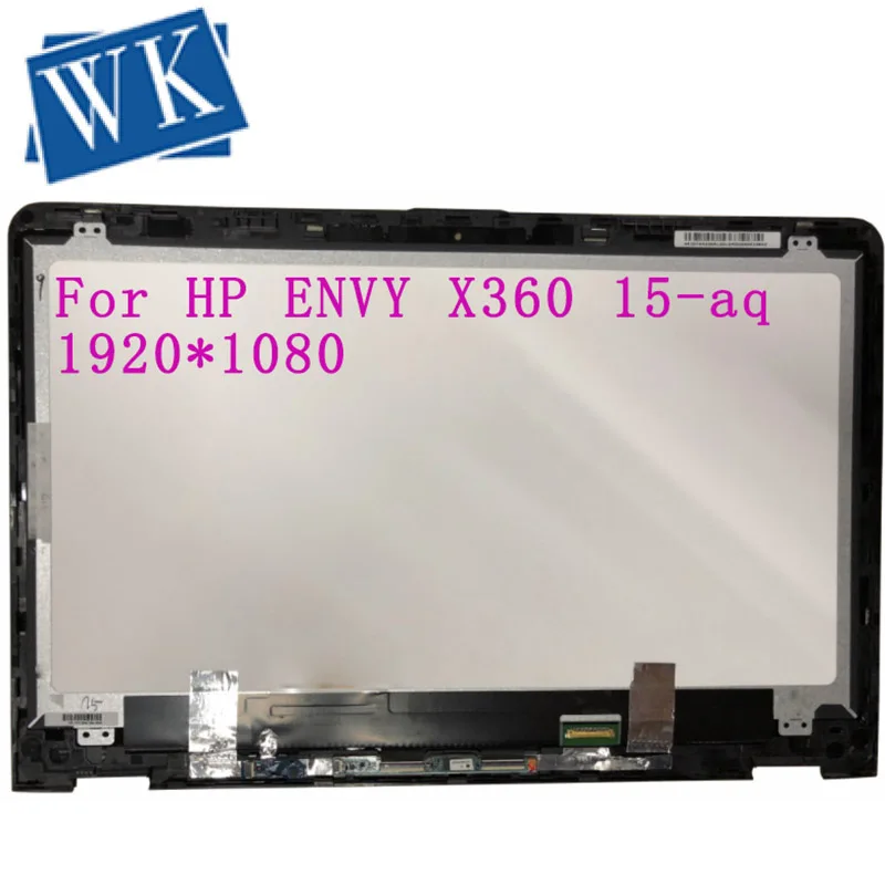 For HP Envy X360 15-aq series 15-aq105ng LED LCD Screen+Touch Digitizer bezel assembly black cable 1920*1080 
For HP Envy X360 15-aq series 15-aq105ng LED LCD Screen+Touch Digitizer bezel assembly black cable 1920*1080